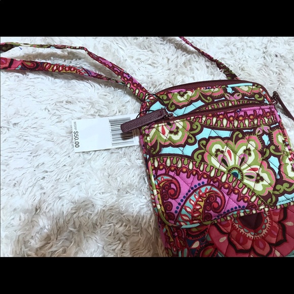 NWT Vera Bradley crossbody side mini purse - Picture 2 of 3